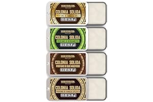 Viking Revolution - Profumo Solido - Colonia Uomo - Profumo Uomo con Vaniglia Speziata, Tabacco Dolce, Maestoso Oud, Bergamotto - Regalo Uomo - Confezione da 4 x 14 g