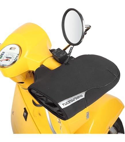 TUCANO URBANO TERMOSCUD Beinabdeckung Für Roller – Mit Anti-Flatter-System, Schwarz
