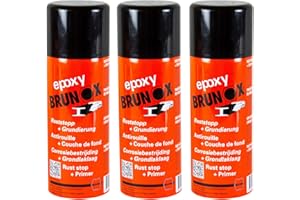 Brunox 3 X Epoxy convertitore di ruggine antiruggine antiruggine primer 400 ml
