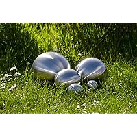 Köhko Dekokugel 3-58 cm (Größe 3 cm) matt aus hochwertigem Edelstahl Gartenkugel Teichkugel Gr. 3 cm