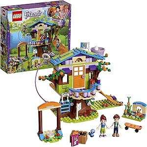 Lego 41335 Friends Heartlake Mia S Tree House Playset Mia And