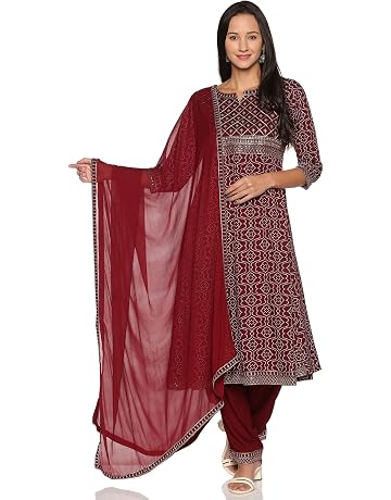 stylish salwar suits online at Amazon 