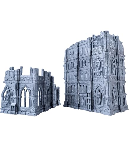 Battlefield Craters 3D Printed Terrain - Tabletop RPG & Wargame Scenery For 28mm Miniatures - View #4