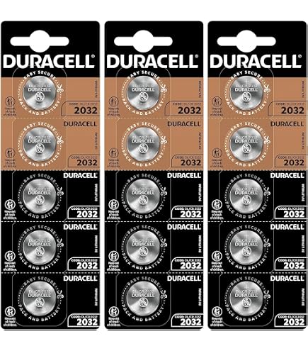 Duracell 1616 Batterie Al Litio – 6 Pezzi In Blister, Durata Fino A 10 Anni, Per Dispositivi Elettronici