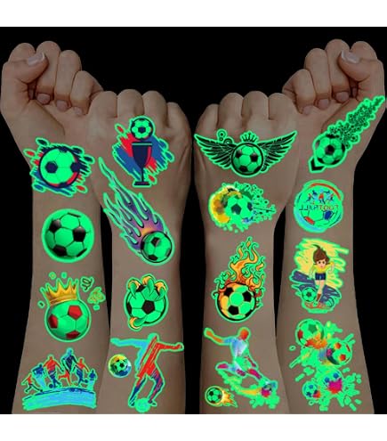 Tatuaggi Temporanei Per Bambini Vicloon – Animali Safari Ad Acquerello, 10 Fogli, Impermeabili E Sicuri