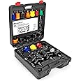 Powerbuilt 22 Piece Cooling System Pressure Tool Kit, Service and Leak Detection for Cars and Trucks, Coolant Adapters, Storage Case 940427