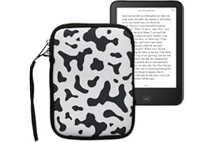 kwmobile Neoprenowe etui na czytnik e-booków rozmiar 6 cali - uniwersalny pokrowiec na eBook z zamkiem błyskawicznym, paskiem na nadgarstek - czarny/biały