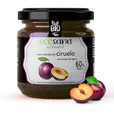 Drasanvi Extra Jam Plum S/Sugar Bio 260G Ecosana 260g | Extra Plum without Added Sugar, BIO Certified, High Fruit Content, Gr