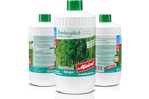 Mairol Bambusdünger flüssig, Bambus Dünger Bambuspflanzen Flüssigdünger – Bis zu 250 Liter Gießwasser (1.000ml) - Nährstoff-Booster kräftiges Wachstum und grüne Blätter, Langzeit Dünger