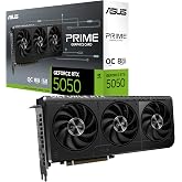 ASUS PRIME-RTX5050-O8G-NVIDIA-GEFORCE-RTX 5050-8GB GDDR6-128bit-2707MHz-OC-HDMI-3xDP-DLSS4 EKRAN KARTI