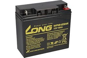 AKKUMAN.DE AKKUTECHNIK VOM FACHMANN Akkuman Akkutechnik vom Fachmann Akku 18Ah 12V AGM Bleiakku mit VDs passend für USV Rasenmäher Rasentraktor Aufsitzmäher Boot Scooter 17Ah 19Ah 20Ah 22Ah 23Ah