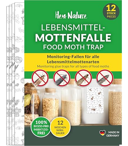 Vespe Antitarme Alimentari PATTLER – 3 Cartoncini Biologici Contro Le Farfalline Del Cibo | Insetti Utili Per Dispensa, Alternativa A Trappole E Spray - 4