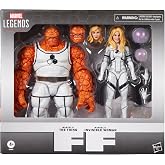 Marvel Legends Series, Future Foundation, Marvel'S The Thing and Marvel'S Invisible Woman, 2 6-inch Scale Action Figures Insp