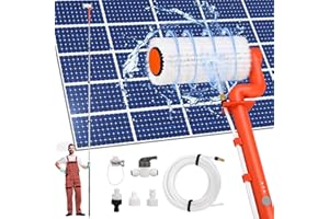 ‎SHINEPICK Elektrische Teleskop Waschbürste 6,2m - ShinePick Reinigungsbürste mit Teleskopstiel Ausziehbar, Teleskopbürste Reinigungsset für PV Anlage, Terrassendach, Wintergarten