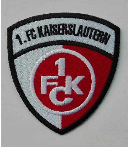 U24 Toppa Bandiera Kaiserslautern Ein Leben Lang - 9x6 Cm, Termoadesiva O Da Cucire