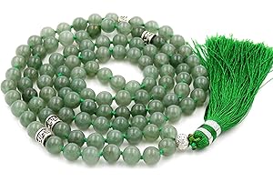 GENERIC Fukugems Mala tibetana 108 perline collana donna uomo Mala pietra bracciale buddista meditazione collana