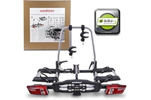 Uebler 15760 Anhänger-Kupplungsträger X21-S für 2 Fahrräder mit EuroBE E-Bike geeignet