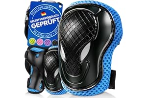 ‎LIEBKERN Liebkern Knieschoner Kinder - Ab 2 Jahre - Sicherheitsgeprüft und Komfortabel - Robuste Inliner Schoner - Protektoren Set Kinder - Knie und Ellenbogenschützer Kinder
