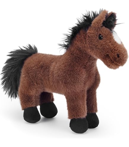 Heunec Cheval à Piquet Beige Avec Son – Tige FSC Amovible, Tête Douce Polyester, Hennissement Et Galop – Jouet D’extérieur Et D’intérieur