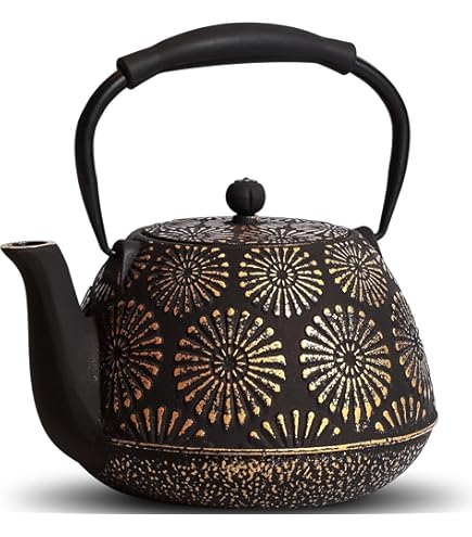 Théière En Fonte Ibili Inde 0.8L - Intérieur émaillé - Induction Compatible - Sans BPA