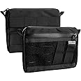 TACTICAL GEEK Block H Lightweight EDC Pouch, Nylon Multi-Functional Utility Bag, Multiple Carry Ways Small Pouch With Waterproof Zipper, Multi-Purpose Pocket Gear Organizer for Daily Carry