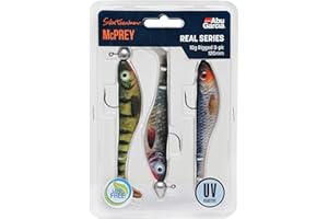 ‎ABU GARCIA Abu Garcia Svartzonker McPrey Prerigged Gummifisch Shad mit Jighead - Raubfischangeln auf Hecht, Zander, Barsch