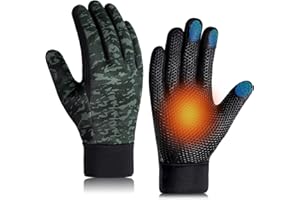 ‎ATARNI Fahrradhandschuhe Herr Handschuhe Winterhandschuhe Warm - Sporthandschuhe Touch Screen Winddicht Laufhandschuhe Dünn Fleece Thermo Softshell Frau Für Fahren Joggen Sport Running Fahrrad Outdoor