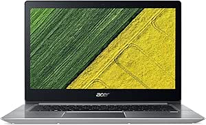 Acer Swift 3 SF314-52-30QS 14-Inch Notebook - (Sparkly Silver) (Intel Core i3-7130U, 8 GB RAM, 128 GB SSD, Intel HD Graphics 620, Windows 10 Home)