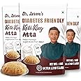 Dr. Aeran's Diabetes Friendly Keto King Atta, 3Kg, Ultra Low Carb, Low GI Atta for Sugar Release Control, Diabetic Atta For Diabetic Care, High Fiber Flour, Sugar Control Keto Atta