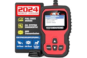 ANCEL VD500Pro OBD2 Urządzenie diagnostyczne, czytnik kodów błędów, lampka kontrolna silnika, skaner OBD2 z EPB, reset oleju, TPS, w języku niemieckim (może nie być dostępny w języku polskim)