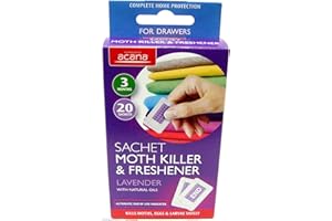 Acana Sachet zwalczacz moli i odświeżacz z lawendą zapachową opakowanie 40 3 miesiące