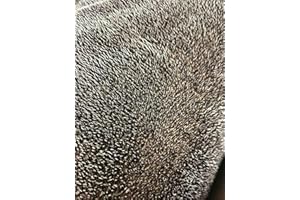 Steiff Schulte German-Made Hedgehog Realistic Mohair Fabric - Premium Quality, Article 20121,Felting Hedgehog Creation (25 * 35cm)