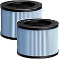 2 Pack DH-JH01/JH06 True HEPA Replacement Filter Compatible with CONOPU DH-JH01 & DH-JH06 Air Purifier, 4-IN-1 Efficient Filtration HEPA H13 Replacement Filter, Blue