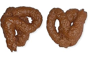 Fartoni x2 Faux Caca Réaliste. Farce et Attrape Adulte et Les Enfants. Fausse Crotte Faire des blagues. Fausse Crotte de Chien. Blague à Faire Prank drôle.