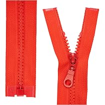 2 cerniere chiusura lampo zip colore grigio medio, non divisibile, ... | su MissHobby
