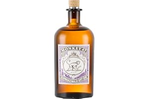 Monkey 47 Schwarzwald Dry Gin – Harmonischer Ultra Premium Gin mit Wacholderaroma & frischen Zitronen- und Fruchtnoten – 1 x 