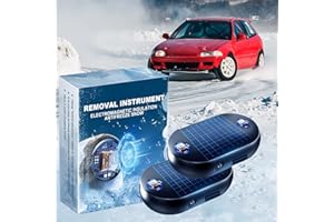 ‎TBLMPNE TBLMPNE 2026 Neu Elektromagnetische molekulare Interferenz Frostschutzmittel Schneeräumungswerkzeug, Auto Enteiser Elektromagnetisches Antifrost, Mikrowellen Molekular Enteisung Instrument (2 Pcs)
