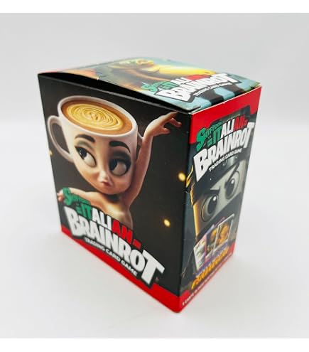 Album Brainrot Italian Skifidol + 2 Bustine Da 14 Carte – Universo Psichedelico - Foto 2