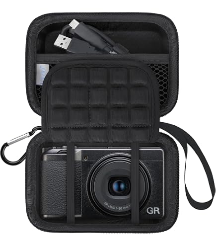 Pour Ricoh GR IIIx sac ceinture Étui Holster bag pouch sleeve couvercle