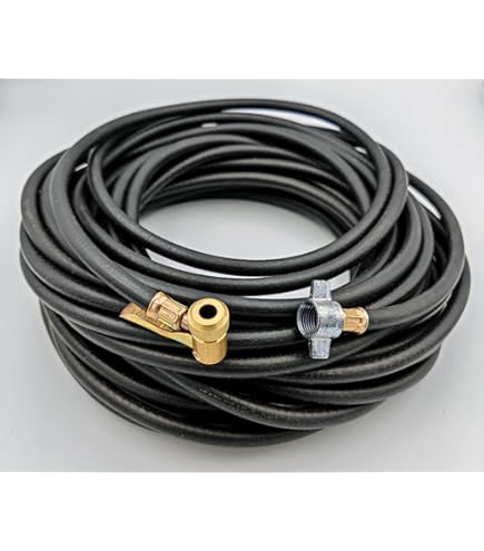 Tire Inflator Flexible Hose, Air Line, 18m, For HGV, Lorry With 8mm