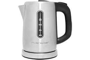 RIVIERA & BAR Riviera-et-Bar BBO350 - Hervidor de agua (acero inoxidable)