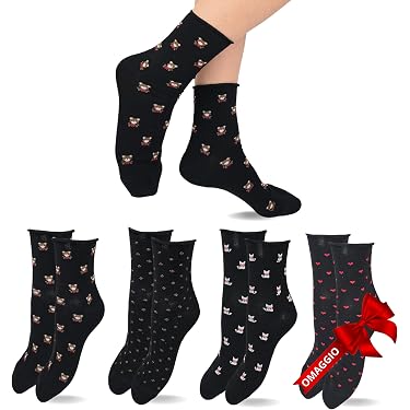 3 Paia Calzini Invernali Donna In Bambù - Yomandamor, Caldi, Morbidi E Senza Cuciture