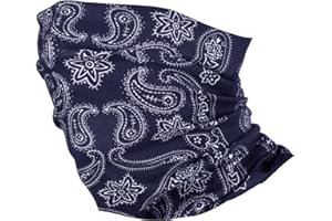 Colours & Beauty Fascia Capelli Donna Stampa Bandana Colori Assortiti | Scaldacollo Cotone | Fascia per Capelli Uomo | Scaldacollo Moto | Fascia Running | Antivento Ciclismo Uomo