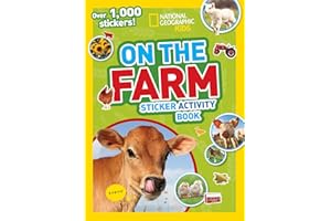 National Geographic Kids On the Farm Sticker Activity Book: Over 1,000 Stickers!