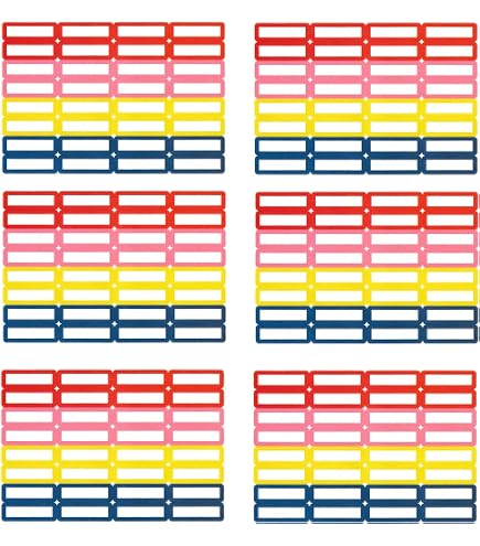 Étiquettes Vêtements Avery 36 Pièces - Autocollantes Lavables 1,3x4,5cm