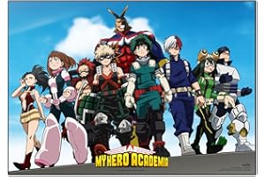 Grupo Erik: Tappetino da Scrivania Rigido My Hero Academia, 49,5 x 34,5 cm, Sottomano scrivania bambini, tappetino interattivo o tovaglietta colazione, My Hero Academia gadget