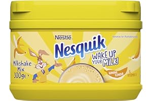 Nesquik Poudre de milkshake saveur banane 300 g (lot de 5)