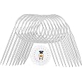 Kit D'aiguilles à Tricoter Circulaires Interchangeables En Bambou - 10 Tailles De 3mm à 6,5mm - Poignée Ergonomique, Sac De Rangement Inclus - 10