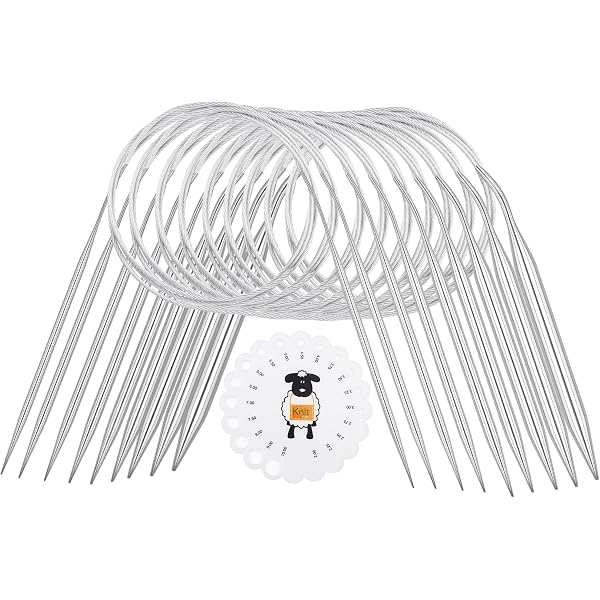 Lot De 5 Crochets à Tricoter UYVPAER - 2.0 à 4.0mm, Poignée Ergonomique Silicone
