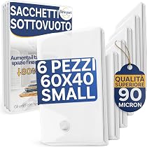 Jognee Sacchetti da Viaggio a Compressione sottovuoto, riutilizzabili